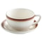 Zeta Flower Large Capacity Creative Cup And Saucer Set 10