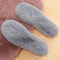 Warm Winter Plush Imitation Rabbit Fur Insoles 7