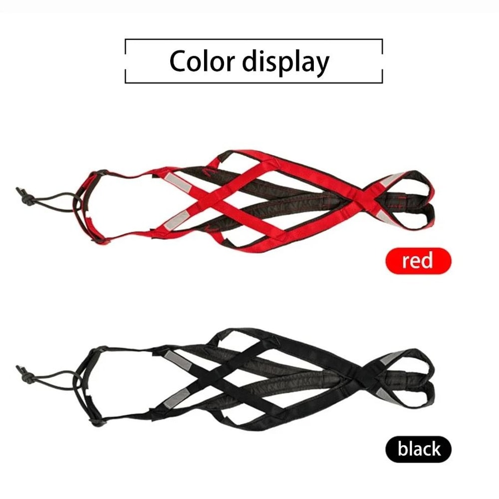 Dog Outdoor Sled And Weight Training Harness 4