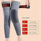 Winter Thermal Oversize Fleece Lined Knee Sleeves 4