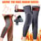 Winter Thermal Oversize Fleece Lined Knee Sleeves 6