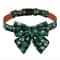 Christmas Dog Collar With Classic Plaid Bow Tie 7