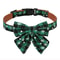 Christmas Dog Collar With Classic Plaid Bow Tie 7