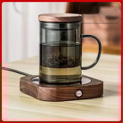 heat resistant glass filter tea cup