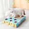 3 In 1 Interactive Whack A Mole Cat Toy And Scratcher 2