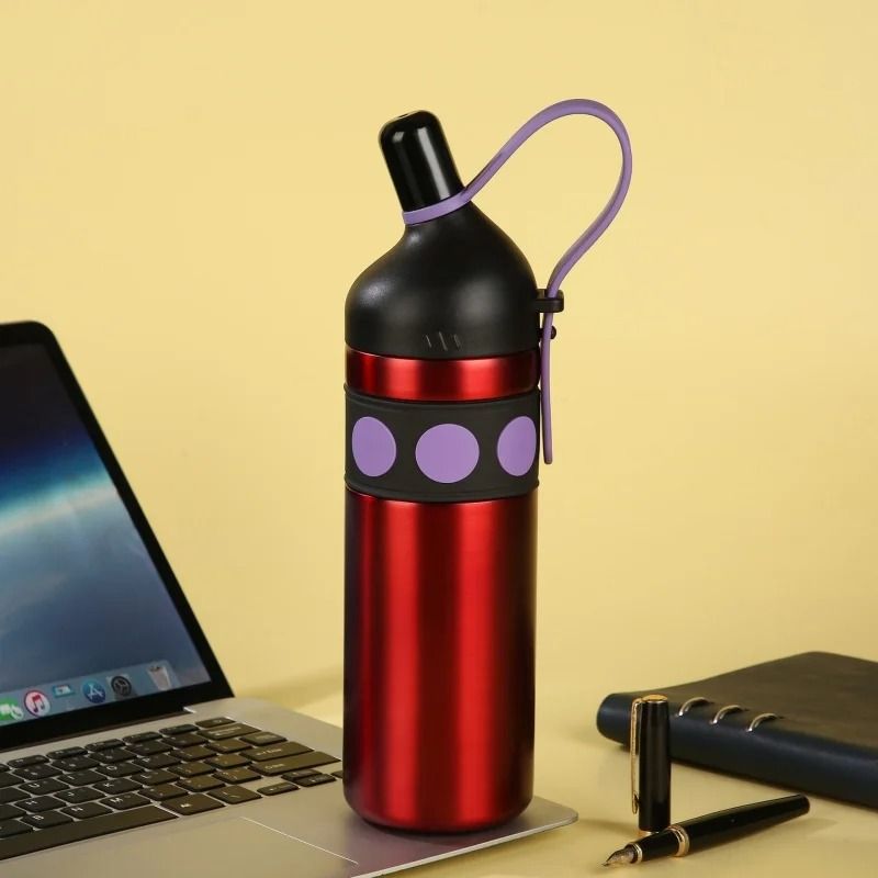 Stainless Steel Kids Sippy Cup And Travel Thermos 8