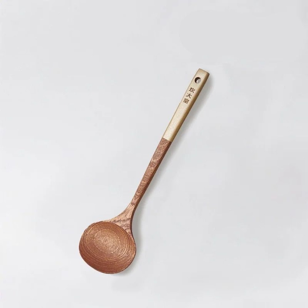 Ebony Mushroom Shaped Wok Spatula 1