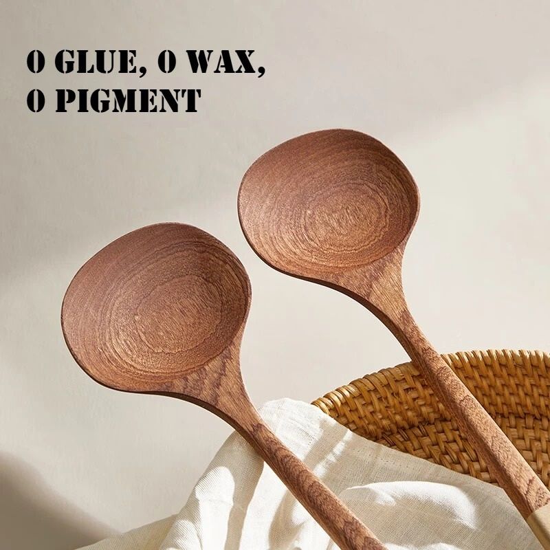 Ebony Mushroom Shaped Wok Spatula 2