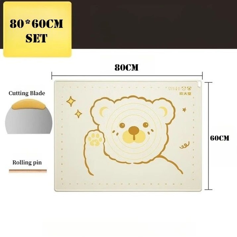 Silicone Baking And Pastry Mat Set 9