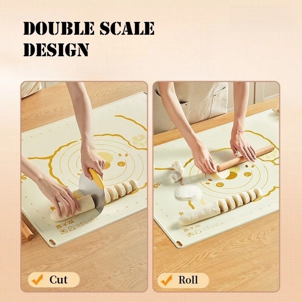 Silicone Baking And Pastry Mat Set 4