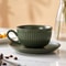 Retro Pumpkin Ceramic Cup And Saucer Set 3