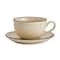 Retro Pumpkin Ceramic Cup And Saucer Set 6