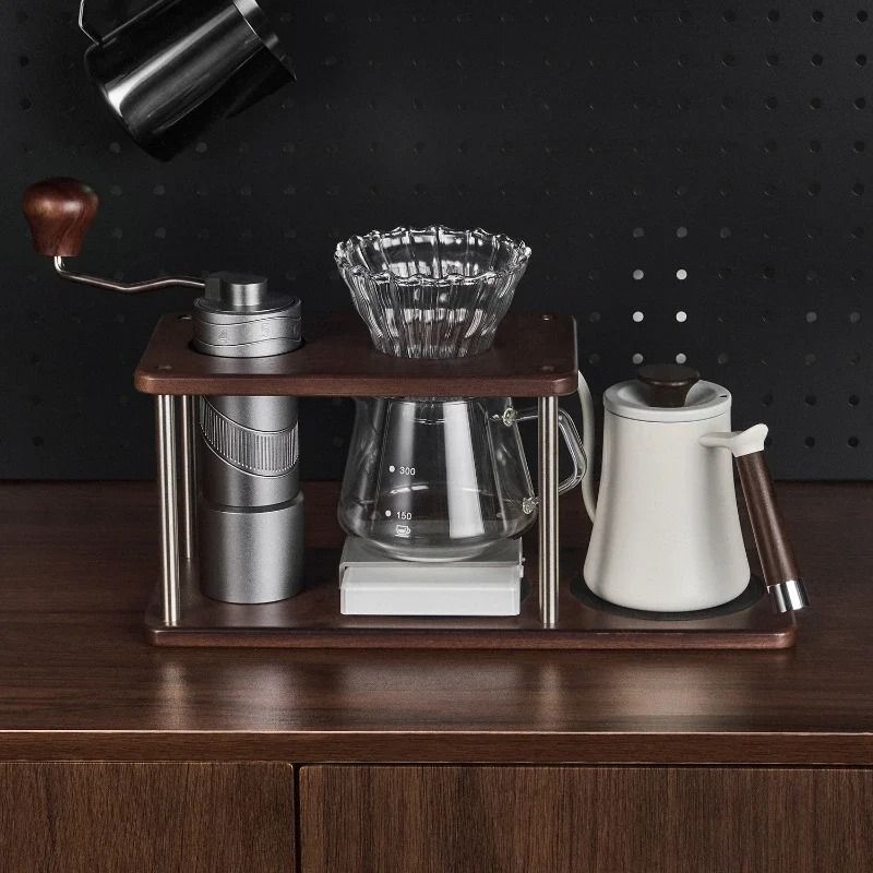 Solid Wood HandBrewed Coffee Stand 3