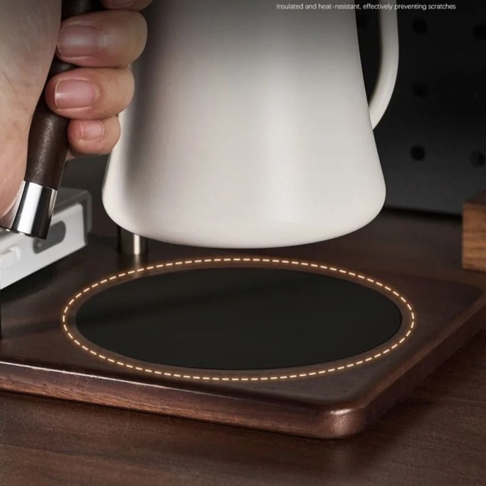 Solid Wood HandBrewed Coffee Stand 6