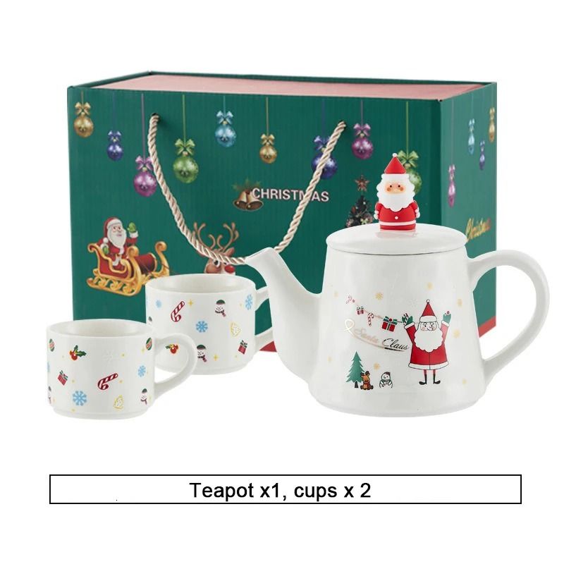 Christmas Porcelain Teaware Gift Set 15