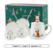 Christmas Porcelain Teaware Gift Set 18