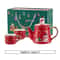Christmas Porcelain Teaware Gift Set 6