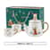 Christmas Porcelain Teaware Gift Set 7