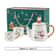 Christmas Porcelain Teaware Gift Set 8