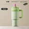 Stainless Steel Insulated Straw Thermos Cup 6