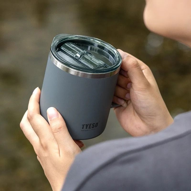 Stainless Steel Insulated Coffee Mug With Handle 3