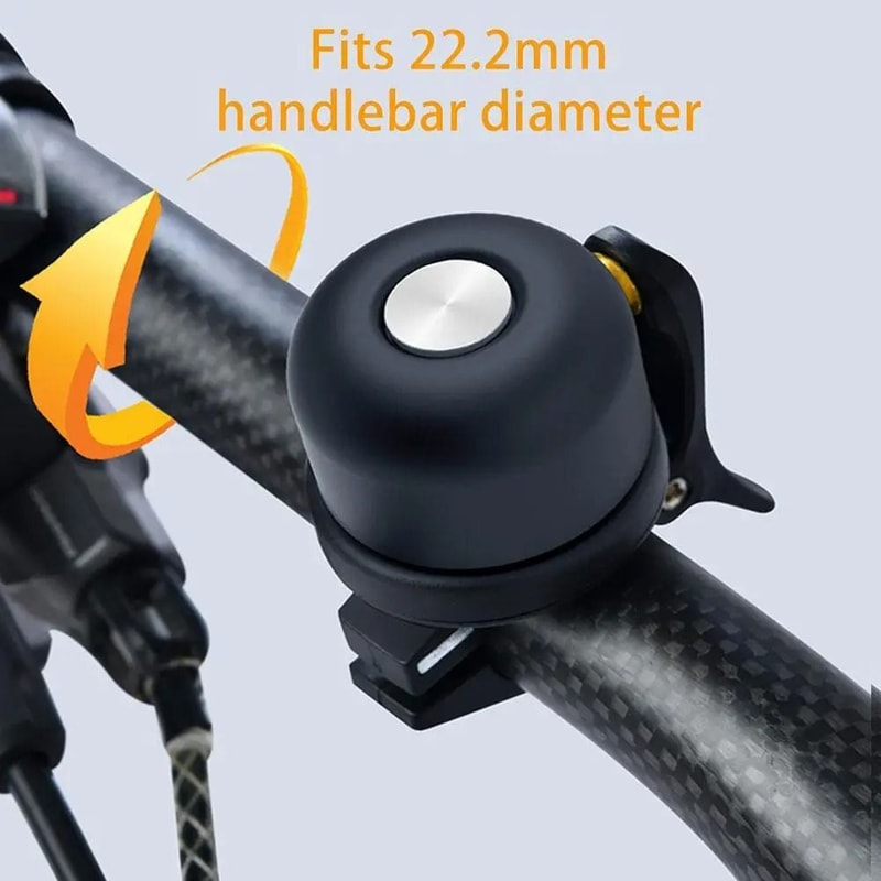 Aluminum Alloy Bicycle Bell Airtag Mount 2
