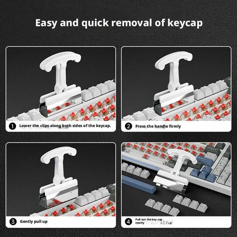 Large Size 4Key Mechanical Keyboard Keycap Puller 5