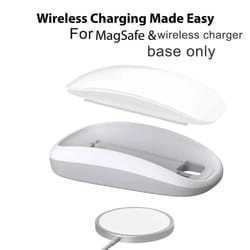 ergonomic wireless charging base for magic mouse 2