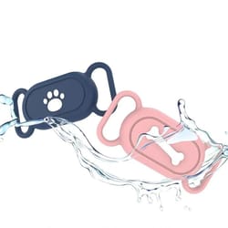 waterproof silicone pet collar holder for smarttag2