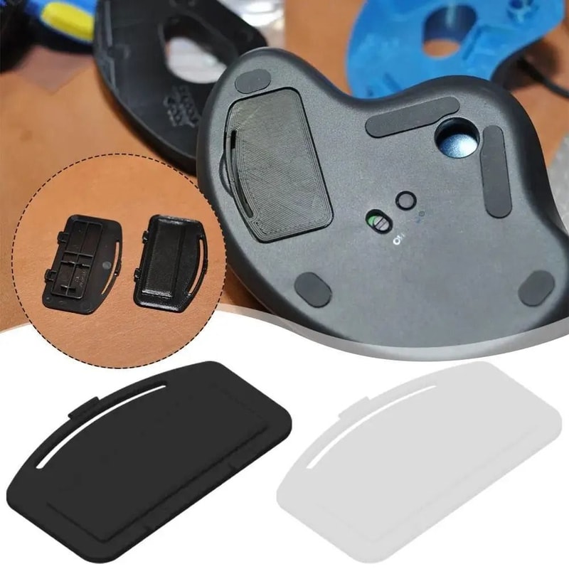 Replacement Battery Cover For Trackball Mouse 0