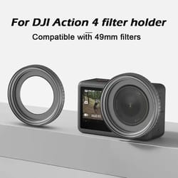 universal 49mm filter holder for sports cameras