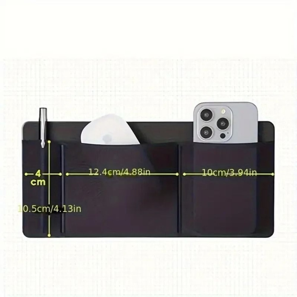 Self Adhesive Multi Pocket Laptop Organizer 1