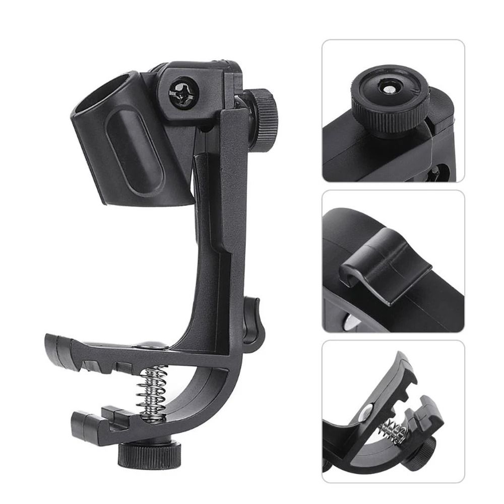 Adjustable Shockproof Drum Rim Microphone Mounts 5
