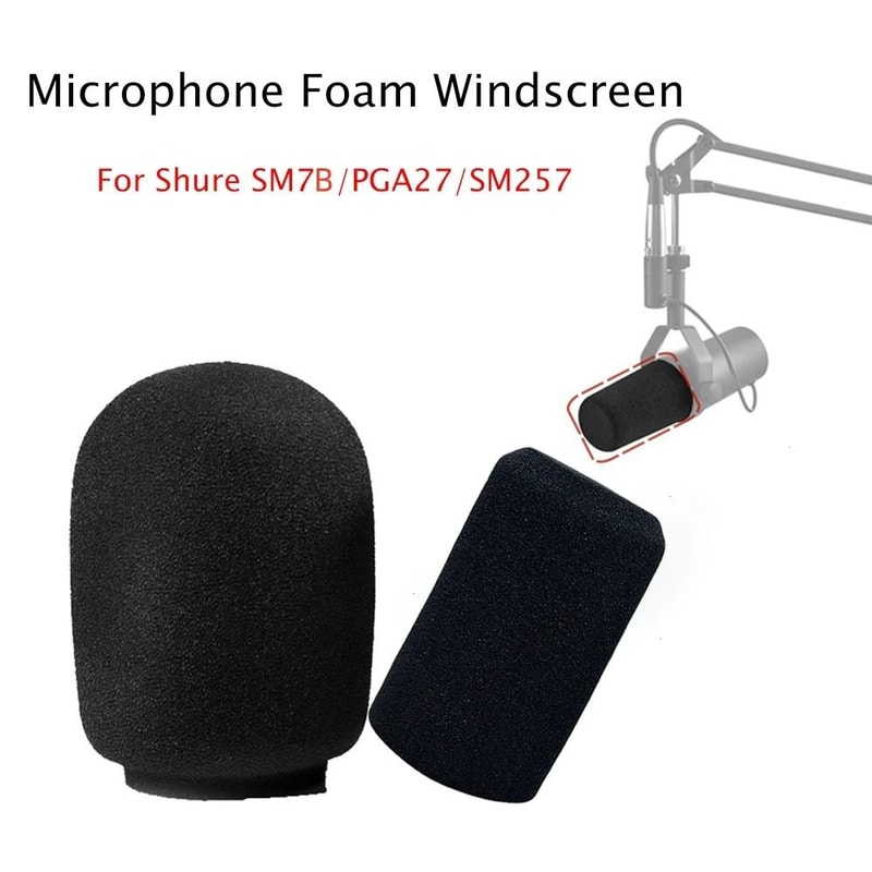 Professional Microphone Windscreen And Noise Reduction Foam Set 0