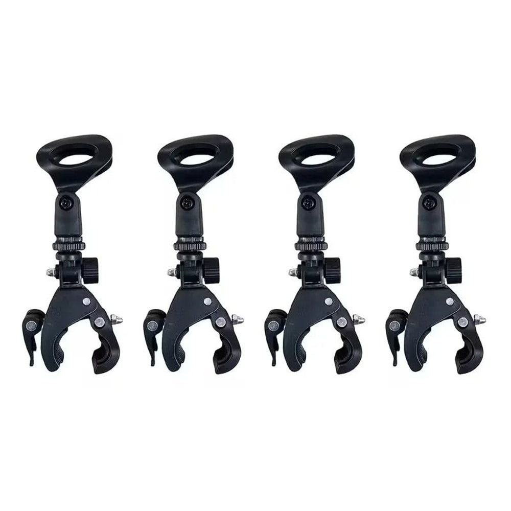 Professional Microphone Crab Clamp Mount And Drum Rim Holder 7