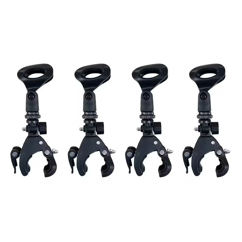 Professional Microphone Crab Clamp Mount And Drum Rim Holder 7