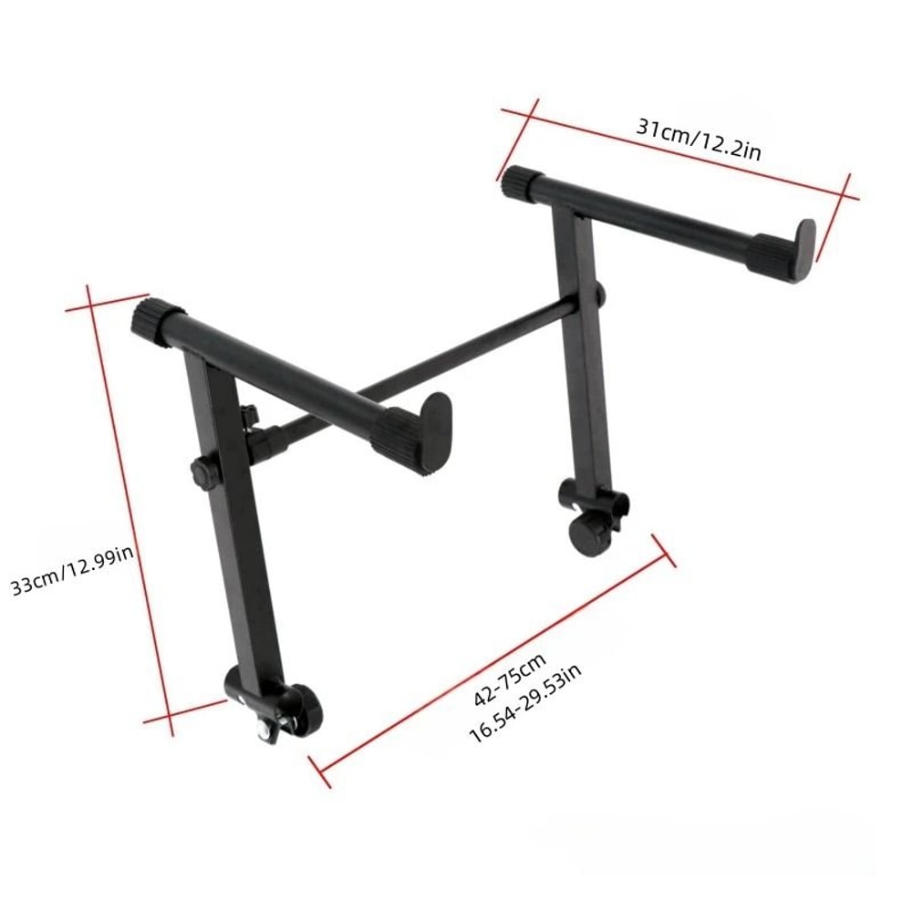 Universal Second Tier Extension Adapter For Keyboard Stands 1