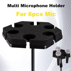 universal multi microphone holder and organizer