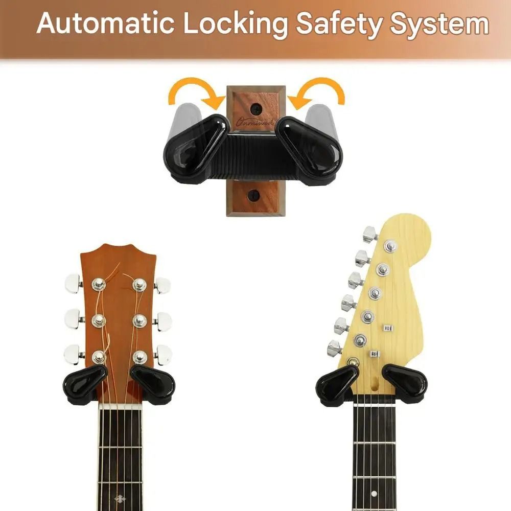 Professional Gravity Self Locking Guitar Wall Mount 1
