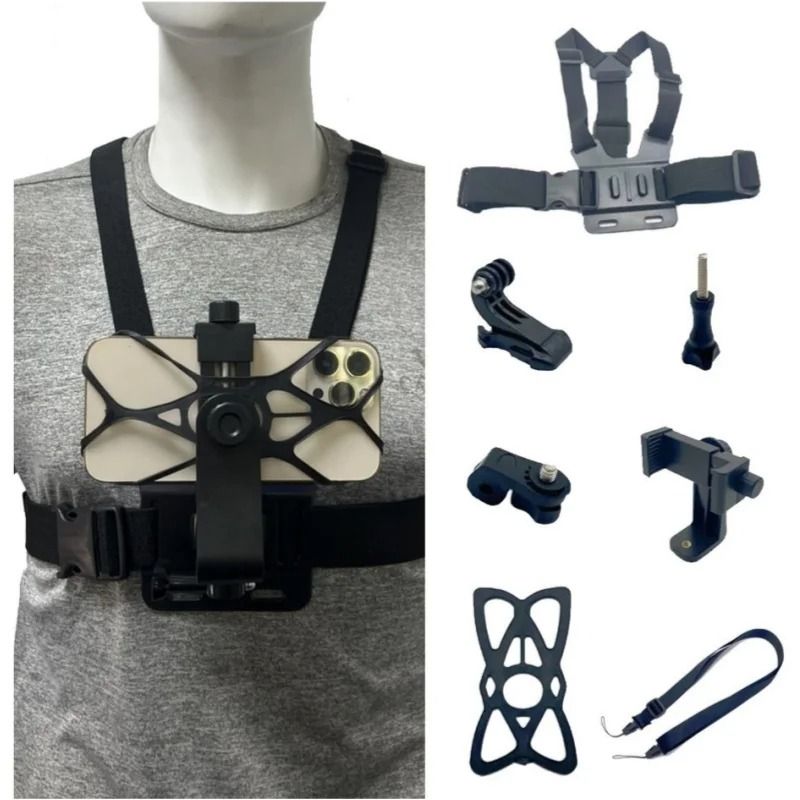 7in1 Professional Action Camera And Phone Chest Mount Kit 0