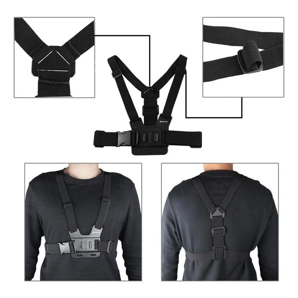 7in1 Professional Action Camera And Phone Chest Mount Kit 5