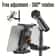 Universal Rotating Microphone Stand Tablet Holder 1