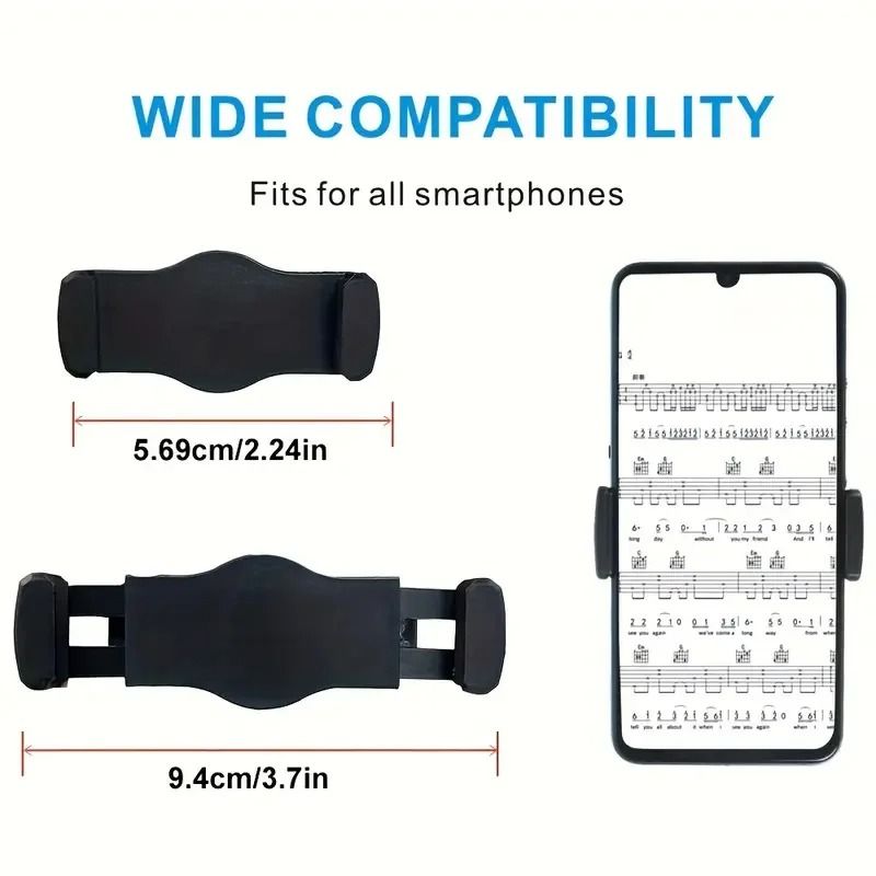 Flexible Gooseneck Microphone Stand Phone Holder 1