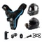 Professional Motorcycle Helmet Chin Strap Mount With First Person POV 0