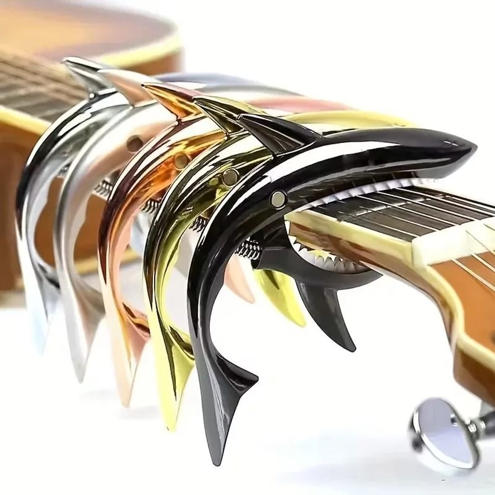 Professional Shark Zinc Alloy Guitar Capo 0