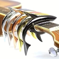professional shark zinc alloy guitar capo