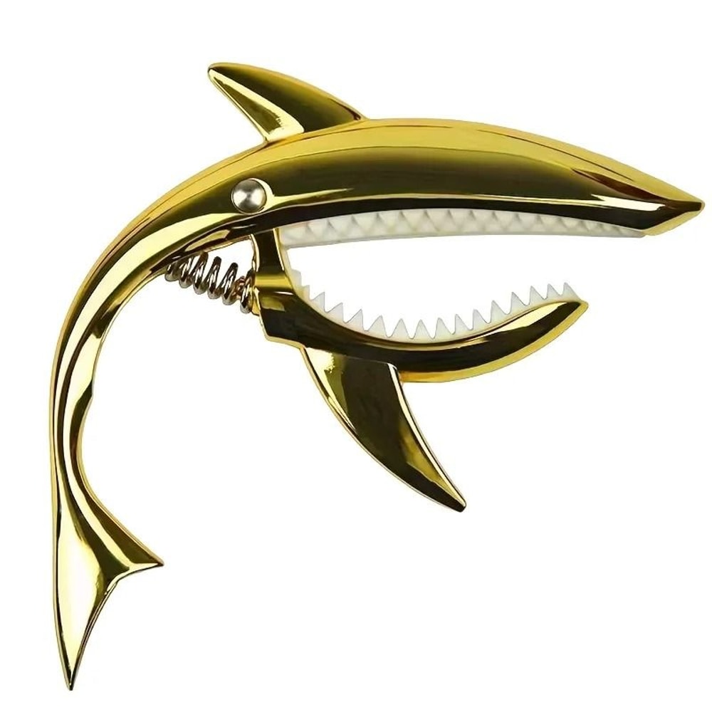 Professional Shark Zinc Alloy Guitar Capo 9