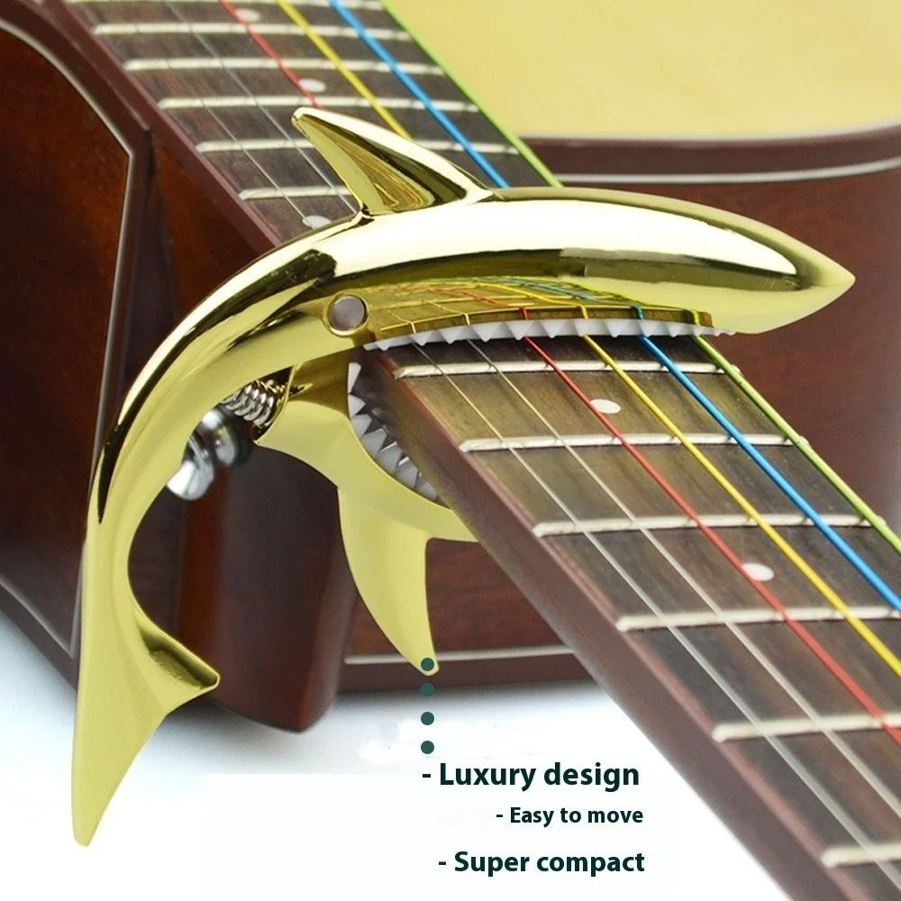 Professional Shark Zinc Alloy Guitar Capo 3