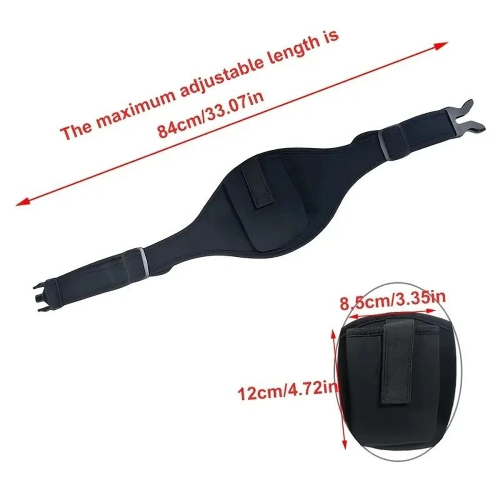 Professional Adjustable Neoprene Microphone Transmitter Belt 5