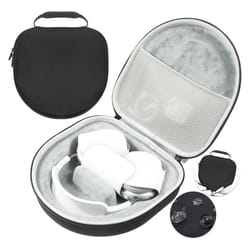 professional large eva hard shell headphone travel case